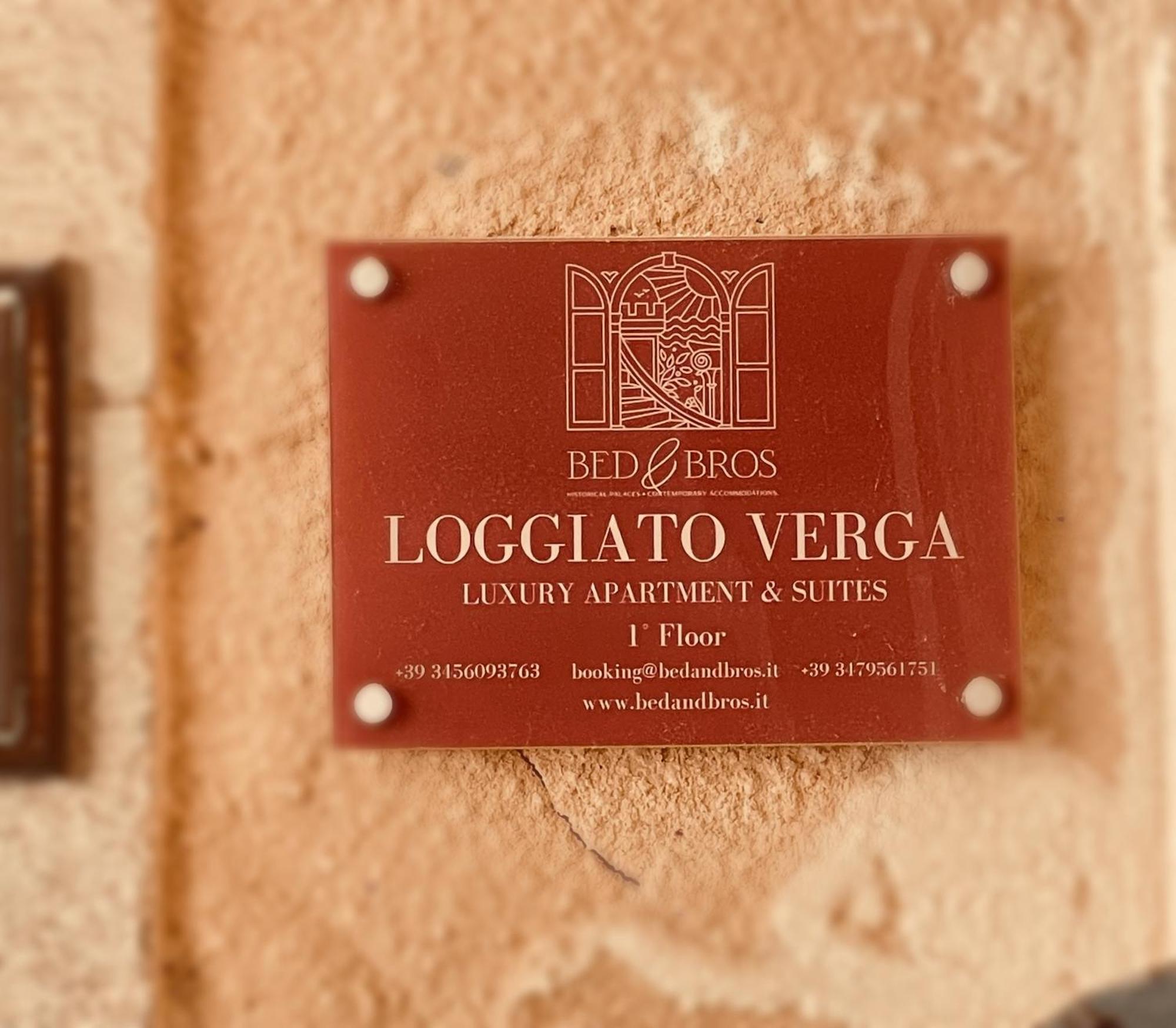 Loggiato Verga Luxury By Bed&Bros Syracuse Eksteriør bilde